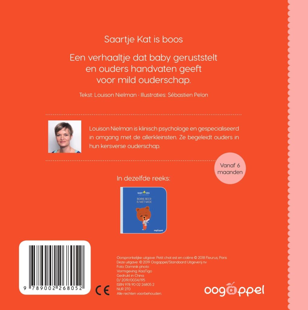 Baby Zen - Saartje Kat is boos