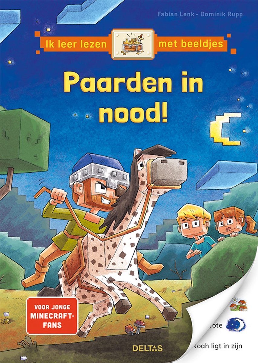 Paarden in nood! - Leren lezen voor Minecraft fans