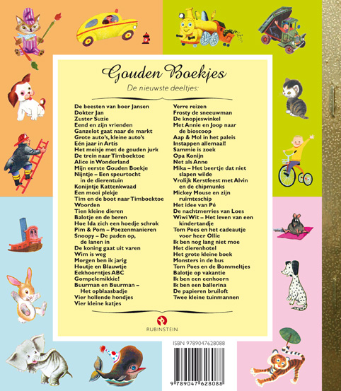 Twee kleine tuinmannen - Gouden Boekje