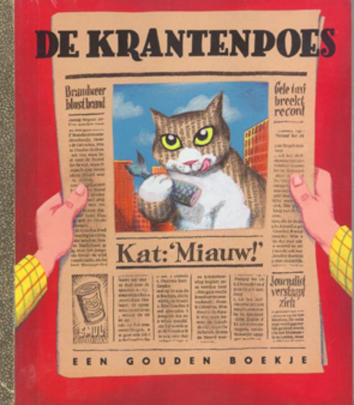 De krantenpoes - Gouden Boekje
